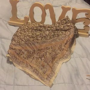 Oscar de la Renta silk scarf  vintage